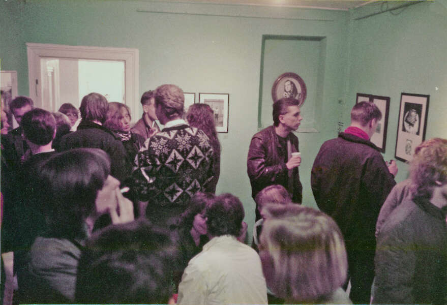 Ausstellung "Meisterwerke der Fotokunst" 1984 in der Gallery without a Gallerist von Wolfgang Vollmer und Ulrich Tillmann